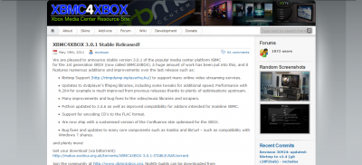 xbmc site screenshot.png