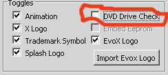 EVtool Bios Options